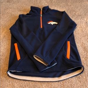 Broncos youth 1/4 zip